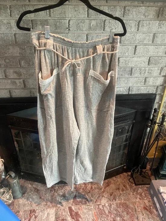NWOT Free People Wait a Minute Barrel Lounge Pants - Picture 5 of 8